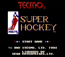 Tecmo Super Hockey